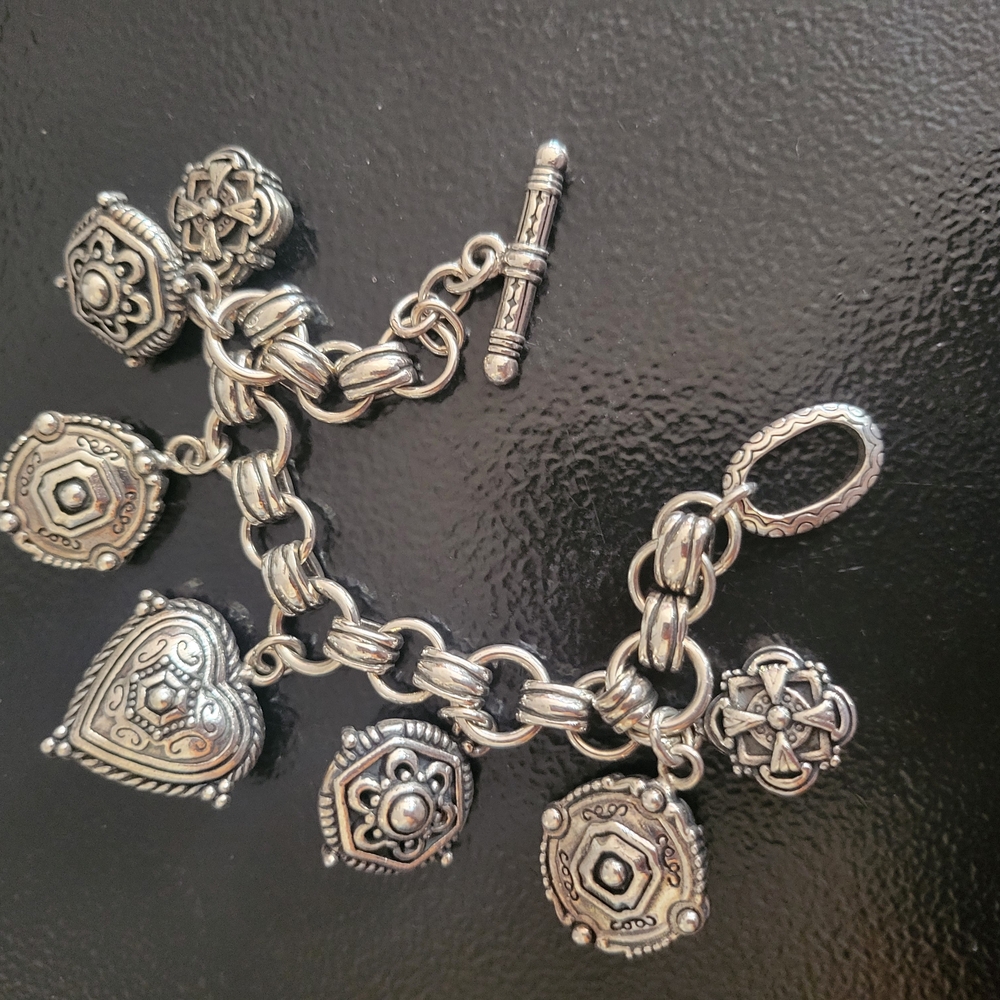 Silver Charm Bracelet